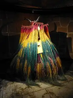 Masque représentant le gardien de la nuit Zangbeto (musée Vodou de Strasbourg).