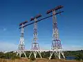 Triple pylône à Zaporizhia