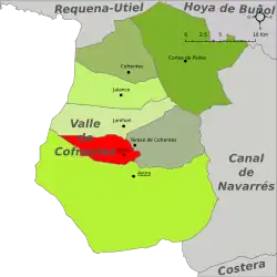 dans la comarque du Valle de Cofrentes.