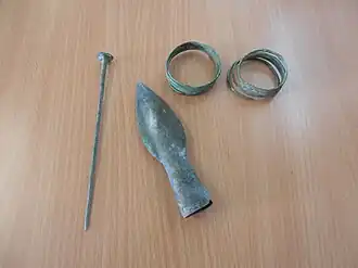 Objets en métal