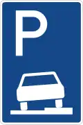 stationnement autorisé sur trottoir