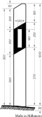 Balise 620-40 (droite)