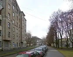 rue et Gare de Zemitāni.