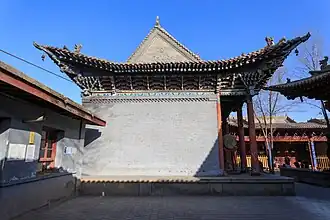 Face Sud du temple principal