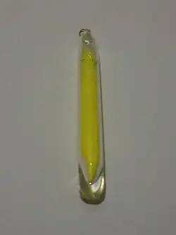 Image illustrative de l’article Acétate d'uranyle et de zinc