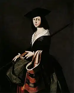 Santa Marina, Francisco de Zurbarán, 1640-1650.