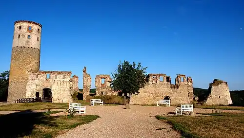 Ruines du château de Zvířetice.