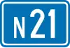 Image illustrative de l’article Route nationale 21 (Belgique)