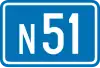 Image illustrative de l’article Route nationale 51 (Belgique)