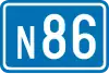 Image illustrative de l’article Route nationale 86 (Belgique)
