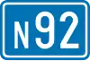 Image illustrative de l’article Route nationale 92 (Belgique)