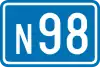 Image illustrative de l’article Route nationale 98 (Belgique)