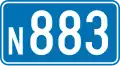 Image illustrative de l’article Route nationale 883