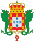 Description de l'image Coat of arms of the Kingdom of Portugal (Enciclopedie Diderot).svg.