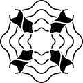 Description de l'image Pictogramme natation artistique JO 2024.svg.