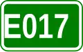 Route européenne 017