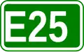 Route européenne 25