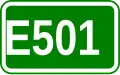Route européenne 501