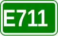 Route européenne 711