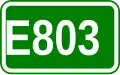 Route européenne 803