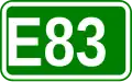 Route européenne 83