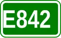 Route européenne 842