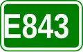 Route européenne 843