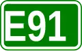 Route européenne 91
