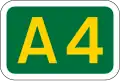 Image illustrative de l’article Route A4 (Grande-Bretagne)