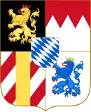 Description de l'image Arms of the Kingdom of Bavaria 1835-1918.svg.