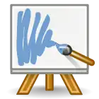 Description de l'image Mypaint-icon.svg.