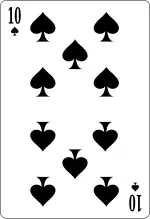 Dix de pique
