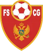 alt=Écusson de l' Équipe du Monténégro