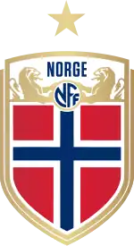alt=Écusson de l' Équipe de Norvège féminine