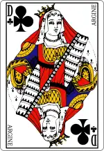 Dame de trèfle