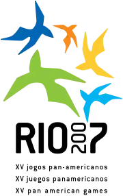 Description de l'image Rio de Janeiro logo for the 2007 Pan American Games.svg.