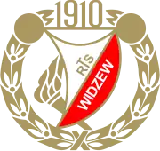 Logo du Widzew Łódź