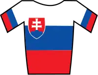 Description de l'image MaillotSlovakia.svg.
