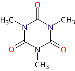 Image illustrative de l’article Isocyanurate de triméthyle