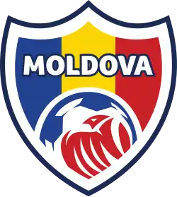 alt=Écusson de l' Équipe de Moldavie
