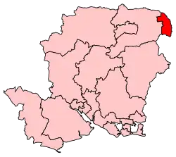 Carte de la circonscription