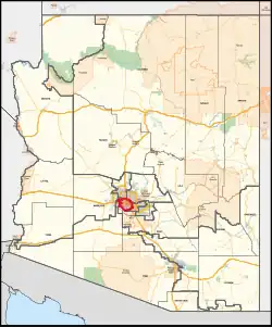 Description de l'image Arizona's 3rd congressional district (since 2023).svg.