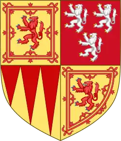 Description de l'image Arms of James Stewart, Duke of Ross.svg.