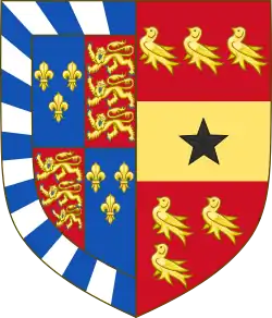 Description de l'image Arms of Margaret Beauchamp.svg.