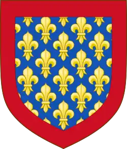 Description de l'image Arms of Philippe de Valois.svg.