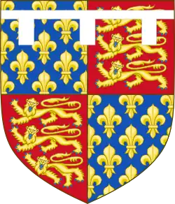 Description de l'image Arms of the Prince of Wales (Ancient).svg.