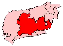 Carte de la circonscription