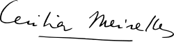 signature de Cecília Meireles
