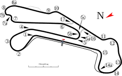 Tracé de la course