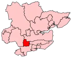 Carte de la circonscription